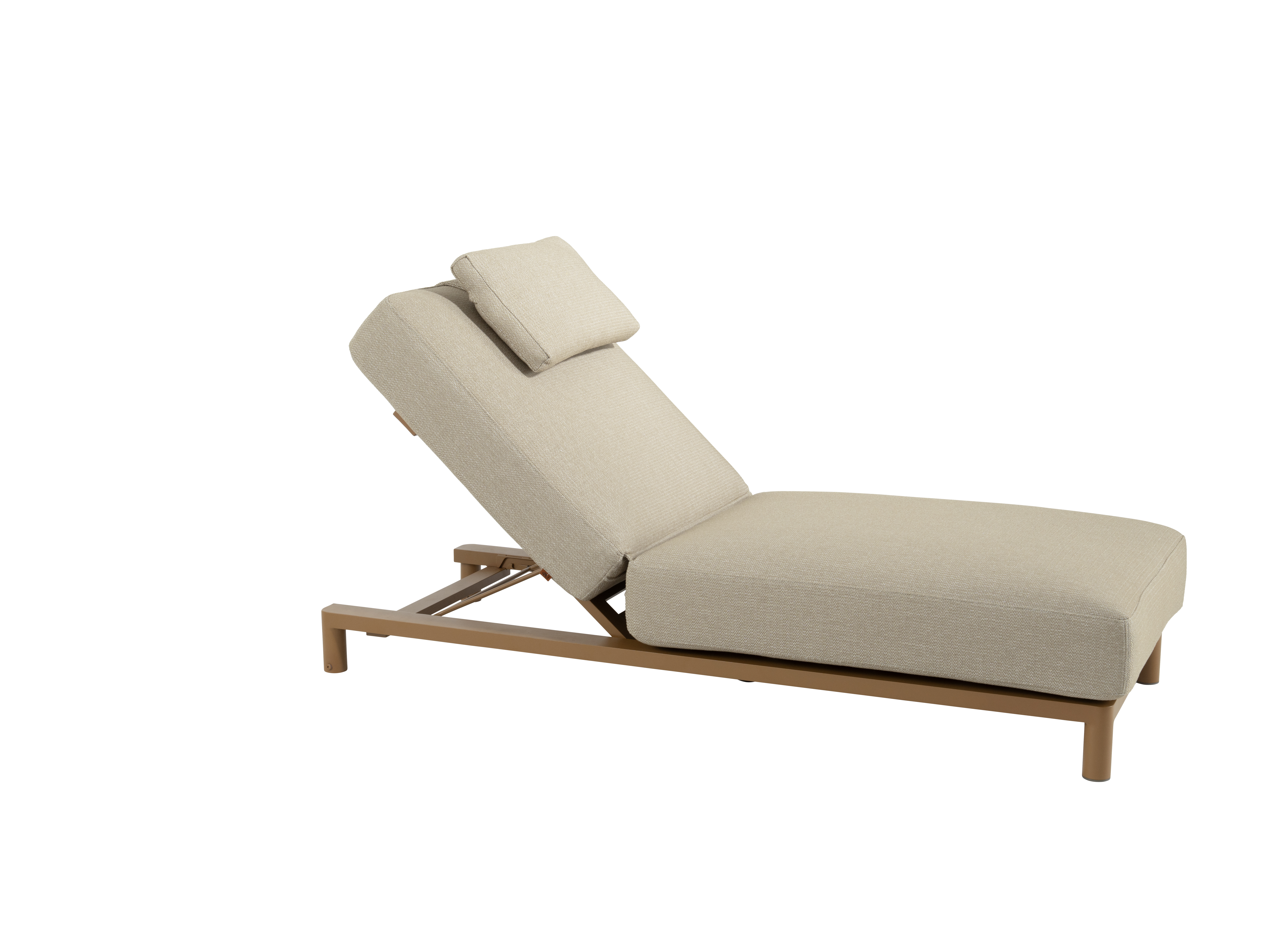  4 Seasons Madeira Sunbed W/cushions - Amber